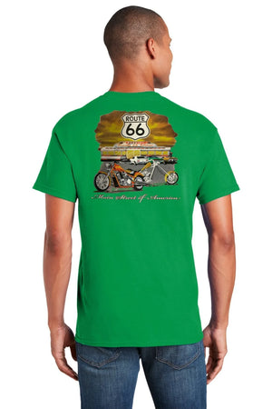 T-shirt Route 66 Main Street of America, Chopper - vue 6