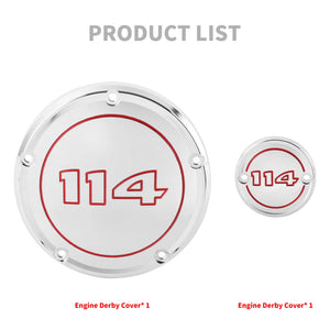 Caches chromés carter primaire et allumage pour Harley-Davidson Softail - vue 5