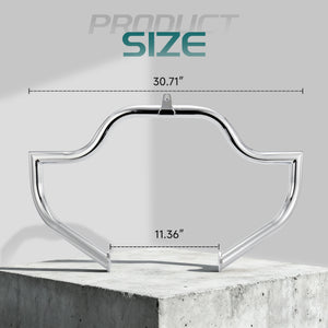 Barre de Protection Moteur 1.5" "Fat" (Mustache) - Harley-Davidson Touring 2009-Up – photo 5/6