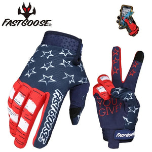 Gants moto été doigts longs - vue - vue 5
