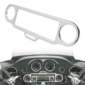 Entourage de radio chromé pour Harley Electra Glide - vue 1