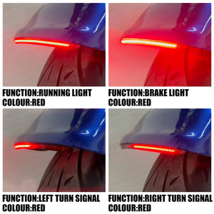 Feu LED intégré au garde-boue arrière de moto Harley-Davidson Softail - vue 3