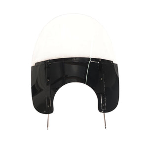 Pare-brise noir style Highway King pour Harley Road King - vue 6