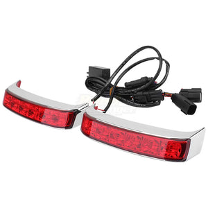 Feux LED de sacoches, stop et clignotant, pour Harley Touring Electra Glide Street Glide - vue 8