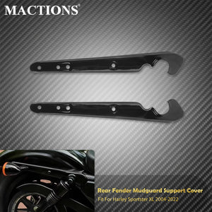 Support de Garde-Boue Arrière pour Clignotants - Harley-Davidson Sportster XL 2004-2022 – photo 1/7