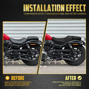 Selle Biplace (Two-Up) Conducteur/Passager - Harley-Davidson Nightster RH975 2022-2024 & Nightster Special RH975S 2023-2024 – photo 4/8