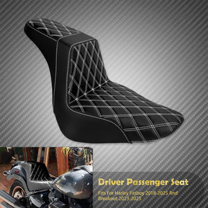 Selle Deux-Places Conducteur/Passager - Harley-Davidson Softail Breakout & Fat Boy 2018-2025 – photo 10/11