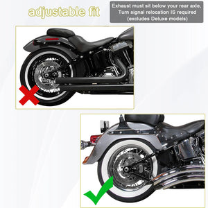 Kit de Supports de Conversion pour Sacoches Rigides Harley Softail 1984-2017 - vue 5