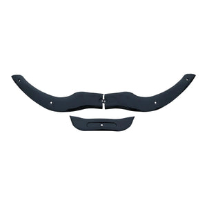 Garniture de pare-brise moto noire pour Harley Road Glide - vue 4
