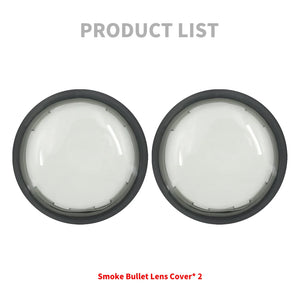 Lot de deux cabochons rouges de clignotant pour moto Harley-Davidson - vue 4
