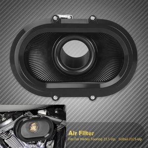 Filtre à Air avec Anneaux Décoratifs Interchangeables - Harley-Davidson Touring, Softail, Dyna, Sportster, Trike – photo 11/26