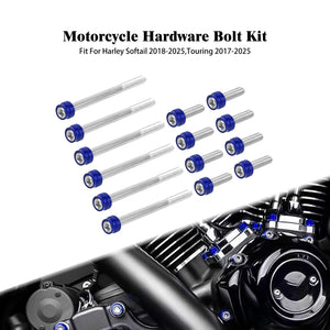 Kit de vis décoratives dorées pour moteur M8 Harley-Davidson - vue 8
