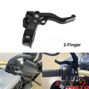 Levier d'embrayage chromé en aluminium pour moto Harley-Davidson Dyna - vue 20