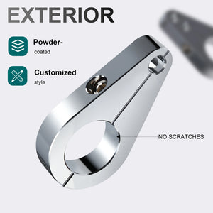 Colliers de Fixation Universels pour Câbles et Durites (1 / 1,25 / 1,5 pouce) - Harley-Davidson Touring, Dyna, Softail et Sportster – photo 4/14