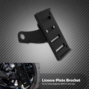 Support de Plaque d'Immatriculation Latéral Renforcé - Harley-Davidson Nightster RH975/S 2022 et plus récent – photo 7/7