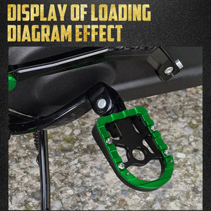 Repose-pieds / repose-pieds passager pour Harley-Davidson Sportster XL 883 1200 Touring Softail Dyna Electra Glide Low Rider – photo 2/12