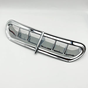 Cache d'aération chromé pour carénage de moto Harley-Davidson - vue 3