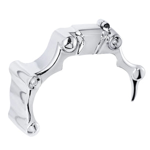 Cache de transmission chromé pour Harley Softail - vue 2