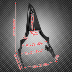 Dossier Passager Sissy Bar Détachable - Harley-Davidson Softail Fat Boy et Breakout 2018-2023 – photo 5/8