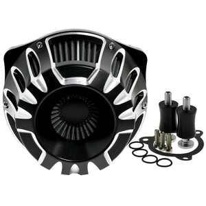 Filtre à Air CNC Admission Grand Débit - Harley-Davidson Sportster, Dyna, Softail, Touring (Multi-Modèles selon Année) – photo 18/31