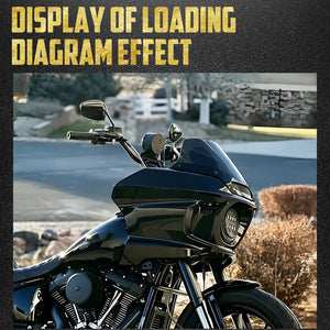 Kit de fixation pour carénage de phare de moto Harley - vue 2