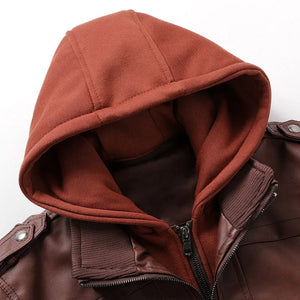 Blouson moto rétro à bandes réfléchissantes - vue - vue 4