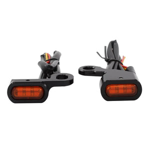 Clignotants avant LED mini pour Harley Softail, Dyna et Sportster - vue 9
