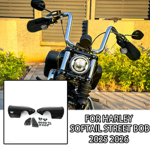 Protège-Mains (Handguards) Noirs - Harley-Davidson Softail Street Bob 2025-2026 – photo 1/7
