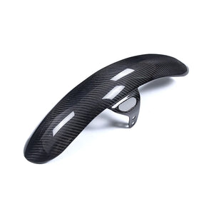 Cache de garde-boue avant en fibre de carbone pour Harley-Davidson Dyna - vue 2