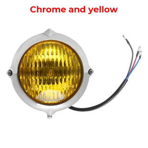 Phare rétro 4,5 pouces pour Harley custom - vue 9