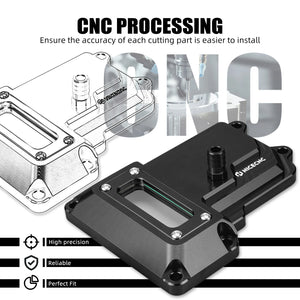 Cache Supérieur de Boîte de Vitesses Ventilé CNC pour Harley Street Glide, Road Glide, Road King – photo 5/8