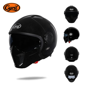 Casque Moto Modulable 4-en-1 - Double Visière, Homologué DOT/ECE - vue 12