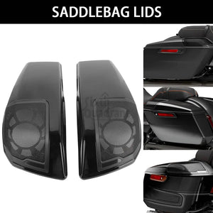 Paire de couvercles de sacoches cavalières étanches avec joint caoutchouc pour Harley CVO Road Glide ST FLTRXSTSE 2024-2025 - vue 1