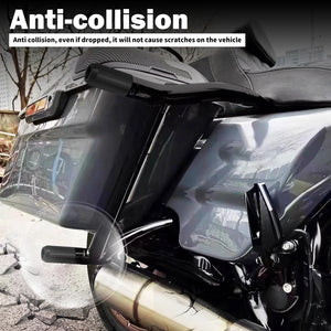 Barres de protection noires autour des sacoches arrière d'une Harley-Davidson Touring - vue 5