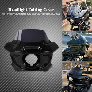 Carénage de Phare Avant pour Harley Softail 2018+ et Low Rider ST/EL Diablo 2022-2025 - vue 7