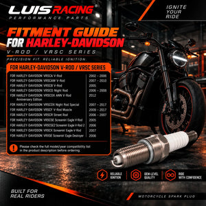 Bougie iridium DCPR8EIX pour Harley V-Rod - vue 2