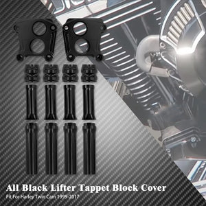 Kit de caches de tiges et blocs de poussoirs pour Harley Twin Cam - vue 7