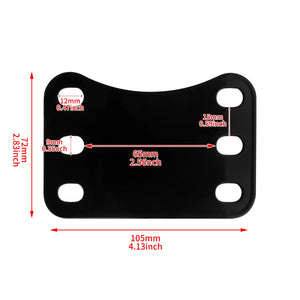 Support de rehausse de garde-boue avant noir pour Harley-Davidson Touring - vue 6