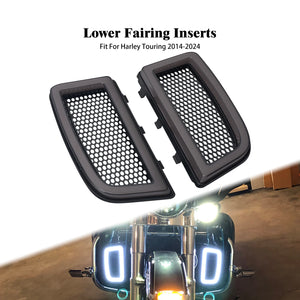 Grilles LED de Carénage Bas avec Clignotants et Feux de Position - Harley-Davidson Touring 2014-2024 – photo 7/8