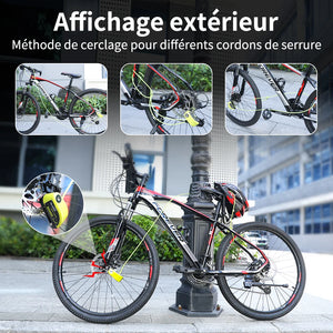 Bloque-disque moto Extractme avec alarme 120 dB rechargeable - vue 6