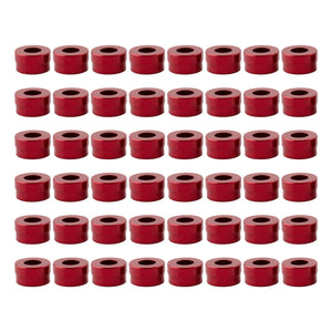 Kit de 48 caches de vis moteur en aluminium pour Harley - vue 2