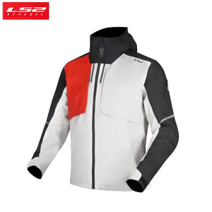Blouson moto LS2 MJCS210 noir - vue de face - vue 6
