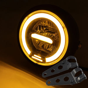 Phare LED rond 6,5 pouces pour Harley - vue 10