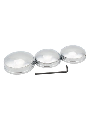 Cache de té de fourche chromé pour moto Harley - vue 7
