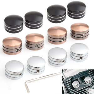 Caches de boulons de culasse pour Harley Twin Cam Evo Sportster - vue 3