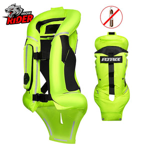 Gilet airbag moto racing - vue de face - vue 1
