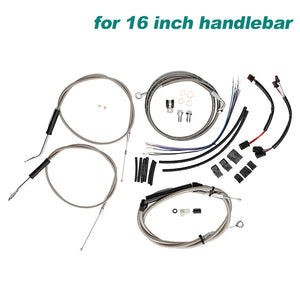 Kit de Câbles Rallongés pour Guidon - Harley-Davidson Softail 2011-2015 (Sans ABS) – photo 8/9
