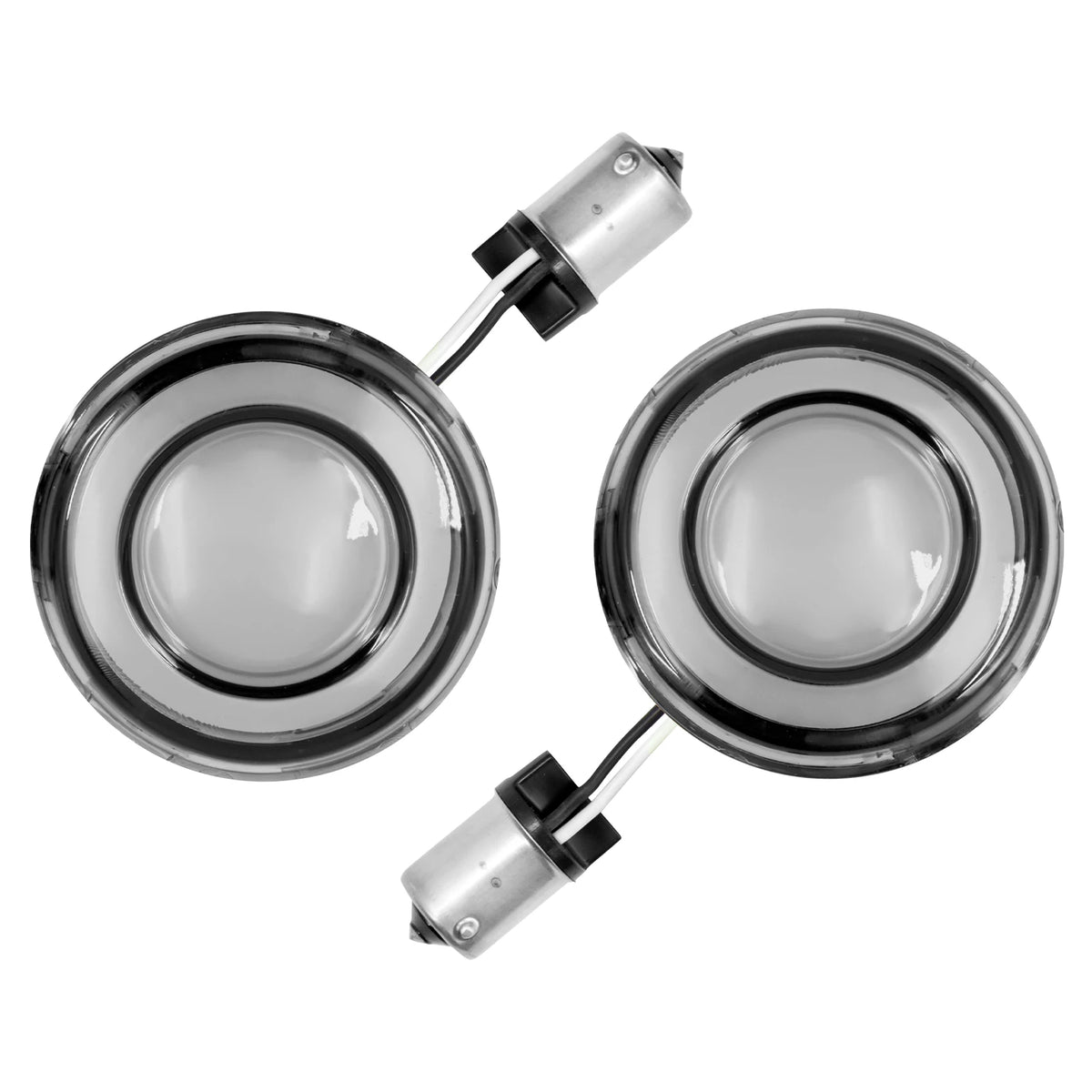 Clignotant LED rond style bullet pour moto Harley-Davidson - vue 2