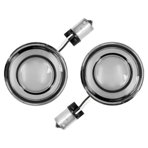 Clignotant LED rond style bullet pour moto Harley-Davidson - vue 2