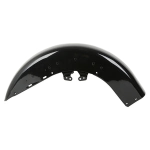 Garde-boue avant en acier noir pour Harley Touring - vue 3